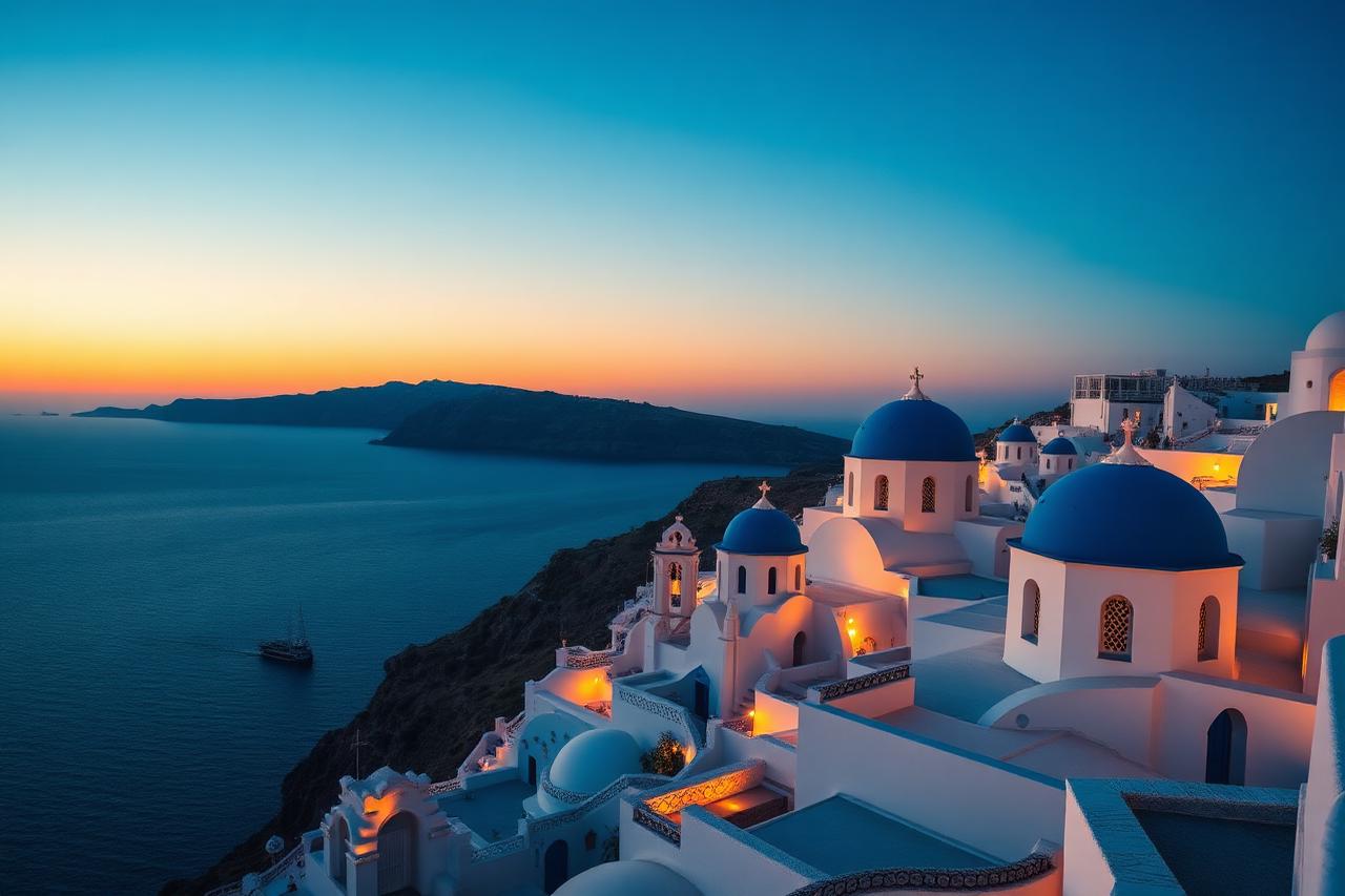 Greece travel view