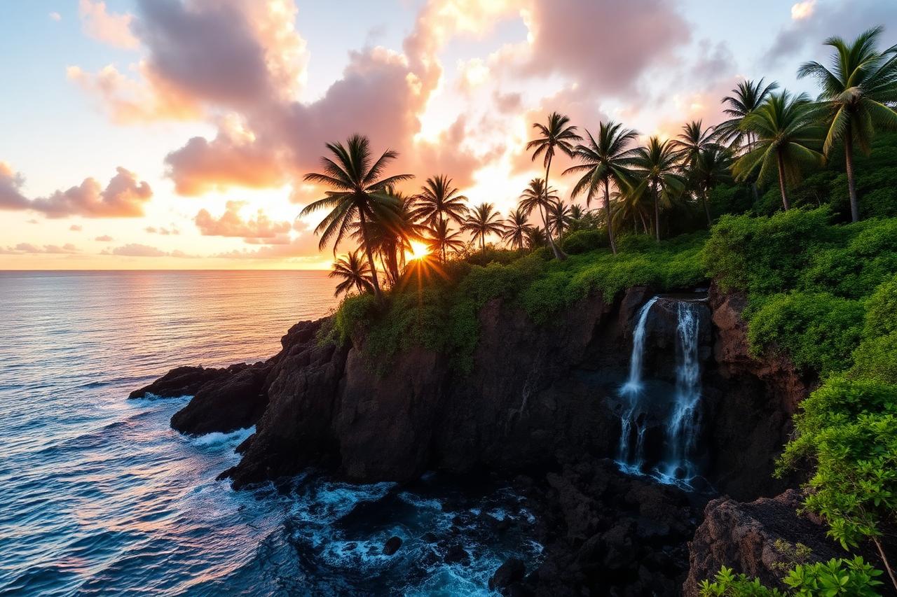 Hawaii travel view