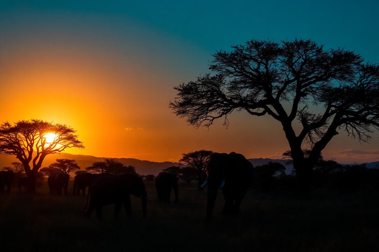 Kenya travel view