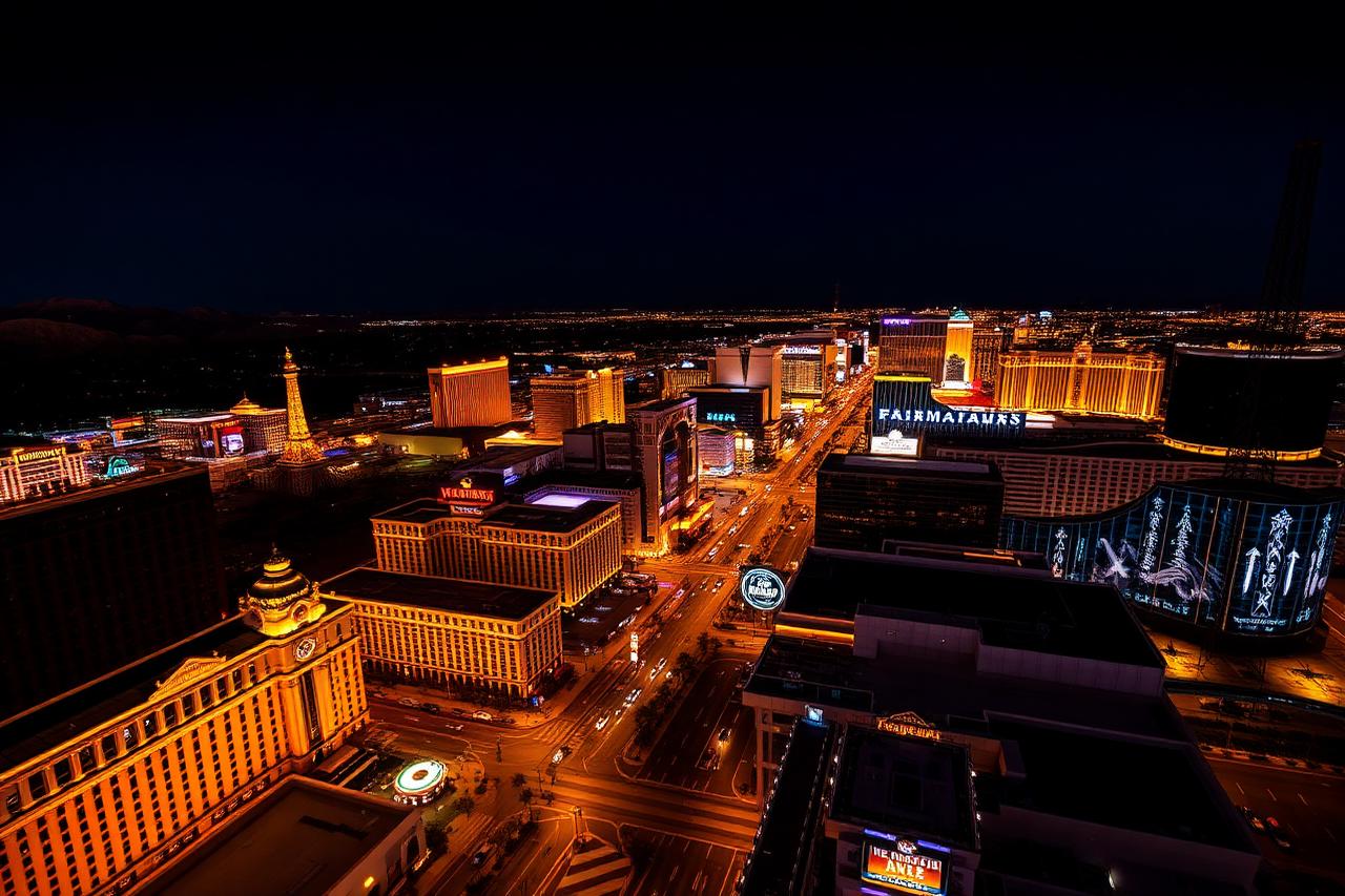 Las Vegas travel view