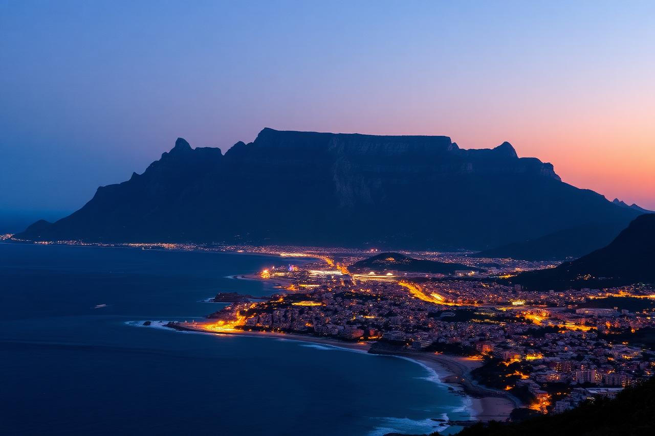 South Africa travel view