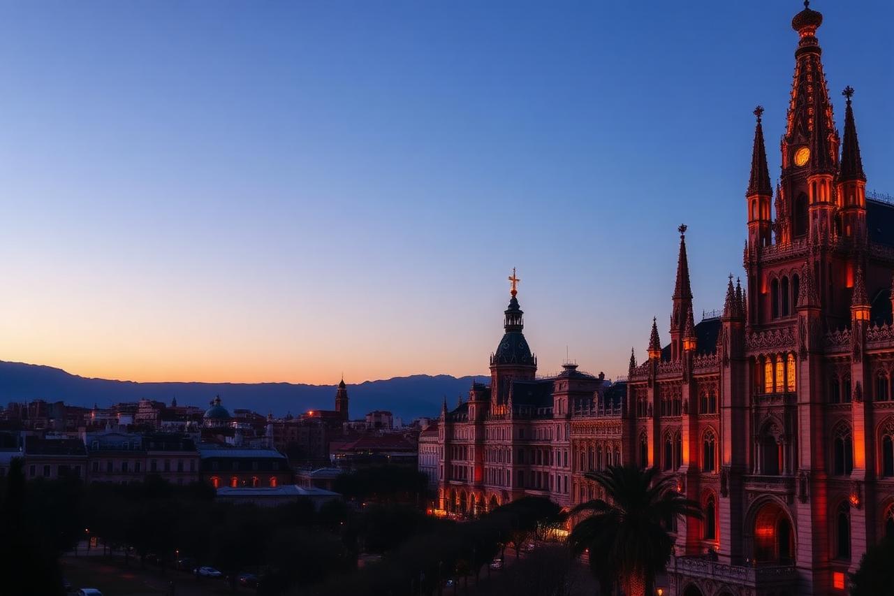 Spain travel view